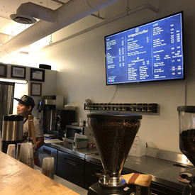 Digital Cafe Menu Board Solution
