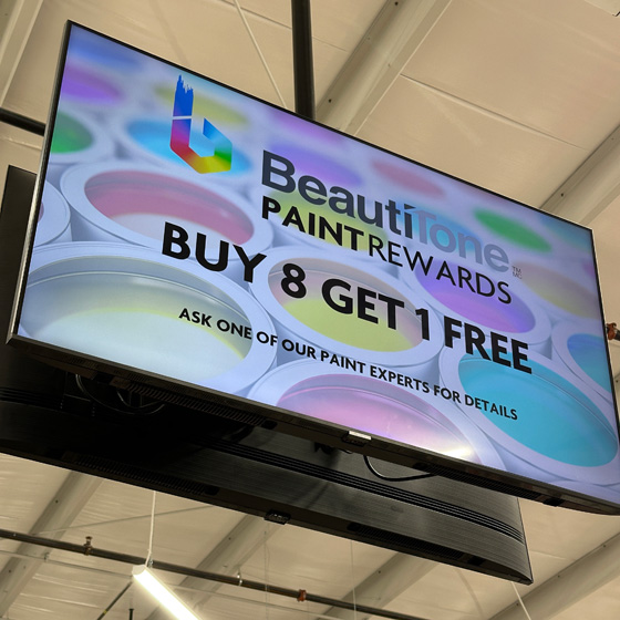 Digital promo board